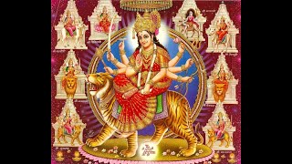 Durga Chandrakala Stuti With Lyrics by Sri Appayya Dishithar [upl. by Yltnerb736]