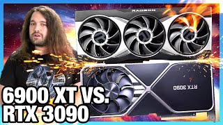 AMD Radeon RX 6900 XT GPU Review amp Benchmarks Undervolting Gaming Power Noise [upl. by Weirick]