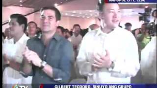 Gibo woos evangelical group Gordon Bayani in separate sorties [upl. by Edora]