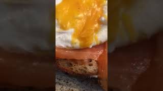 A Luxurious Morning Indulgence Salmon and Poached Egg for Breakfast [upl. by Abekam]