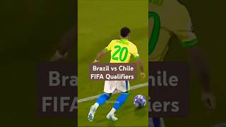 Brazil vs Chile  FIFA world cup 2026 qualifiers football soccer brazil [upl. by Shelley397]