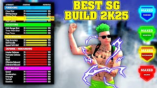 BEST Shooting Guard Build 2k25 Best SG Build in NBA 2k25 Next Gen [upl. by Ayarahs]