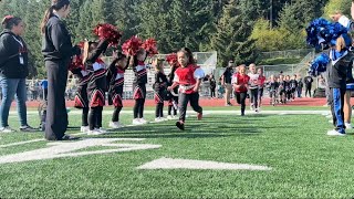 Yelm Tornados Team Black vs Eatonville Cruisers FLAG 9212024  Timberline High School [upl. by Nicolella409]