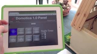 Progetto Domotica 2013 ARDUINO  TIDIGINO  Home Automation  Architettura clientserver  ITIS SAVA [upl. by Nylrehc]