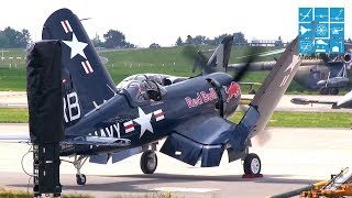 AMAZING FORMATION FLIGHT F4U CORSAIR amp B25 MITCHELL THE FLYING BULLS [upl. by Vary]