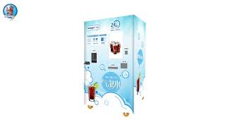 New designautomatic cleaning function of vending soda machine [upl. by Fatsug282]