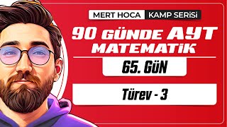 90 Günde AYT Matematik Kampı  65Gün  Tek Video  Türev3  2024  merthoca [upl. by Iot680]