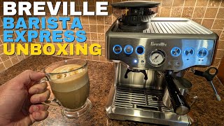 Unboxing the Breville Barista Express Perfect Espresso Made Easy [upl. by Kynthia]