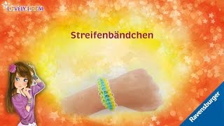 So Styly Lovely Loom  Streifenbändchen  VideoAnleitung [upl. by Socher]