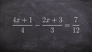 Solving Rational Equations [upl. by Dnaltruoc]