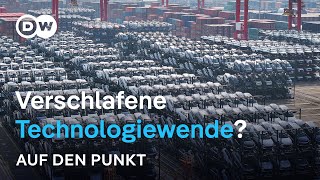 China auf der Überholspur Deutsche Autoindustrie unter Elektroschock  Auf den Punkt [upl. by Tung]