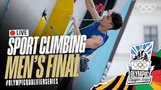 🔴 LIVE Sport Climbing Mens Boulder amp Lead Finals  OlympicQualifierSeries [upl. by Chadabe]