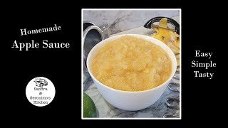 How to make Homemade Apple Sauce [upl. by Oos]