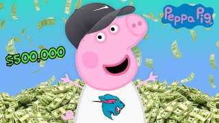 Peppa Pig Becomes MrBeast [upl. by Dressler]