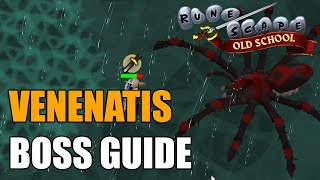 Old School RuneScape  Venenatis Boss Guide [upl. by Egiaf851]