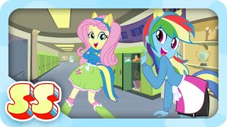 Reaction Equestria Girls Commercial Saberspark [upl. by Ahsitan]