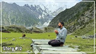 Village Life in Snowy Mountains  Gargo Meadows  Bagrot Valley Gilgit  Story 12  Ammar Biker [upl. by Nylirac476]