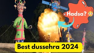 Best Dussehra of 2024 in Gurgaon  Hadsa hotel hote bacha  motovlog dussehra [upl. by Larrie]