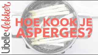 Asperges koken zo doe je dat [upl. by Calvert567]