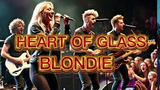 HEART OF GLASS  BLONDIE  LYRICS [upl. by Enilatan]