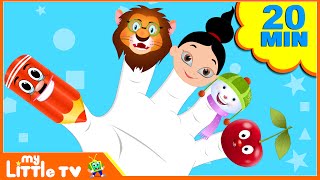 Finger Family Song  Nursery Rhymes Plus Lots More  My Little TV [upl. by Yatzeck]