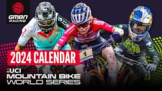 2024 UCI Mountain Bike World Series Calendar Announced [upl. by Aryaz]