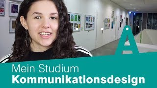 Einblicke ins KommunikationsdesignStudium  ErstiVlog quotGetting Startedquot [upl. by Annairam]