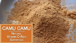 Camu Camu Berry A Natural Vitamin CRich Superfood [upl. by Adlanor]