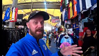 10 FAKE FOOTBALL JERSEY HUNT IN COLOMBIAS CRAZIEST MARKET [upl. by Llemhar]