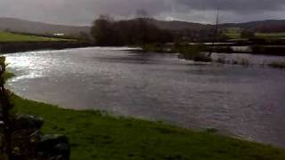 river crake in flood  coniston [upl. by Meikah]