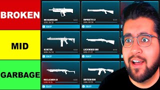 Using EVERY Shotgun in Warzone and Ranking Them  Best Class Setups Season 5 [upl. by Atilemrac]