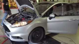 2014 Fiesta ST 16 Ecoboost Stage 3 Dyno [upl. by Kcirevam]