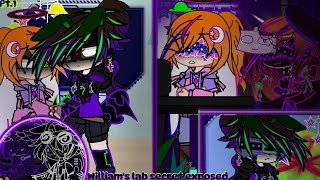 Williams lab Secret exposedPt1Afton familyFnafMy Au [upl. by Portwin]