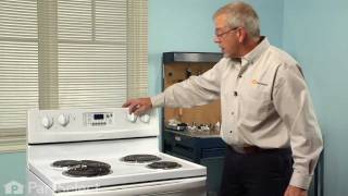 RangeStoveOven Repair Replacing the Y Frame Surface Burner Element Whirlpool Part  660532 [upl. by Griffy]