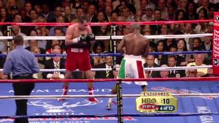 Oscar De La Hoya vs Floyd Mayweather HD [upl. by Ybbob268]