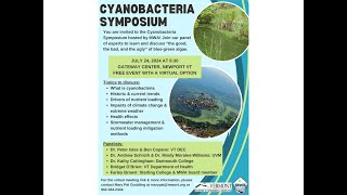 Cyanobacteria Symposium  July 24 2024 [upl. by Suchta]