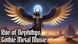 Rite Of Nephthys Vocal Version Royalty Free Copyright Free Gothic Metal Music for Halloween [upl. by Yeliab]