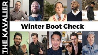 Winter Boot Check  13 Great Boots for Men feat HSS Hueguh Style OG Modest Man TampH and More [upl. by Ahsenom]