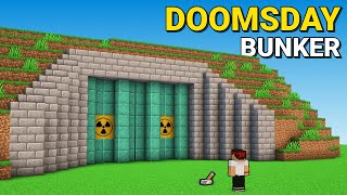 The WORLDS Safest Doomsday Bunker In Minecraft [upl. by Narik]