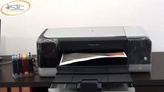 Impresora HP K8600 Tabloide Con Sistema de Tinta Continua STC [upl. by Koblas]