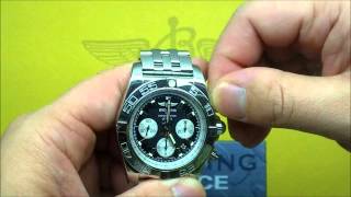 Breitling Chronomat B01 01 Video Review 2 [upl. by Elsi]