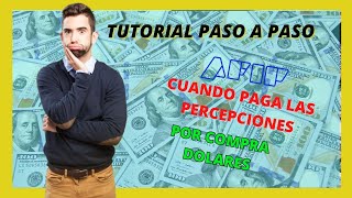 🔥 Cuándo DEVUELVE la AFIP el impuesto por compra en dolares 2024 🤑 ✅Tutorial paso a paso✅ [upl. by Rolan]