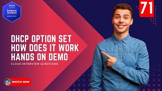 71 How to create a DHCP OptionSet and Work with DHCP in AWS with Demo [upl. by Diahann48]