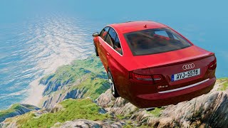 Cliff Drops 28  BeamNG DRIVE  RTF RIDER 1m beamngdrive crash beamngcrashes cliffdrops [upl. by Naveb]