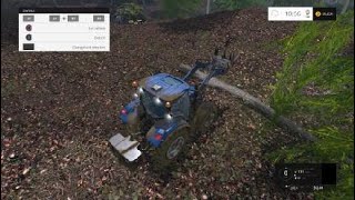 Bjornholm Logging FS15 ps4 [upl. by Annawot]