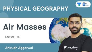 L18 Air Masses and Their Types  Physical Geography  UPSC CSE 2021 Anirudh Aggarwal [upl. by Kaliope]