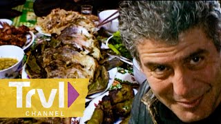 Vietnamese Feast With Local Chairman  Anthony Bourdain No Reservations  Travel Channel [upl. by Aholah376]