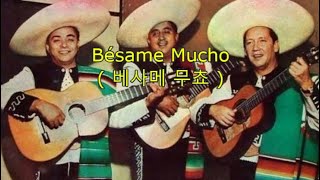 Bésame Mucho 베사메 무쵸 Trio Los Panchos 추억의 Old Pops [upl. by Alamak353]