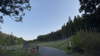 福島県 鶴石山林道（行き止まり） [upl. by Calise324]