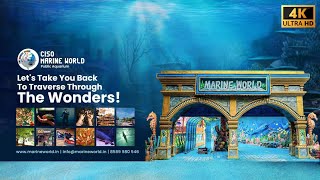 【4K】India’s Largest Public Aquarium  Marine World  Thrissur  Kerala [upl. by Imtiaz]